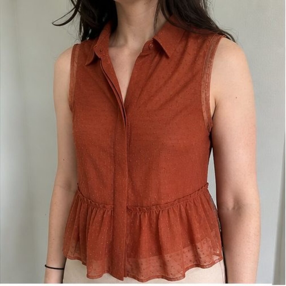 Rust Cami Blouse - Picture 2 of 6